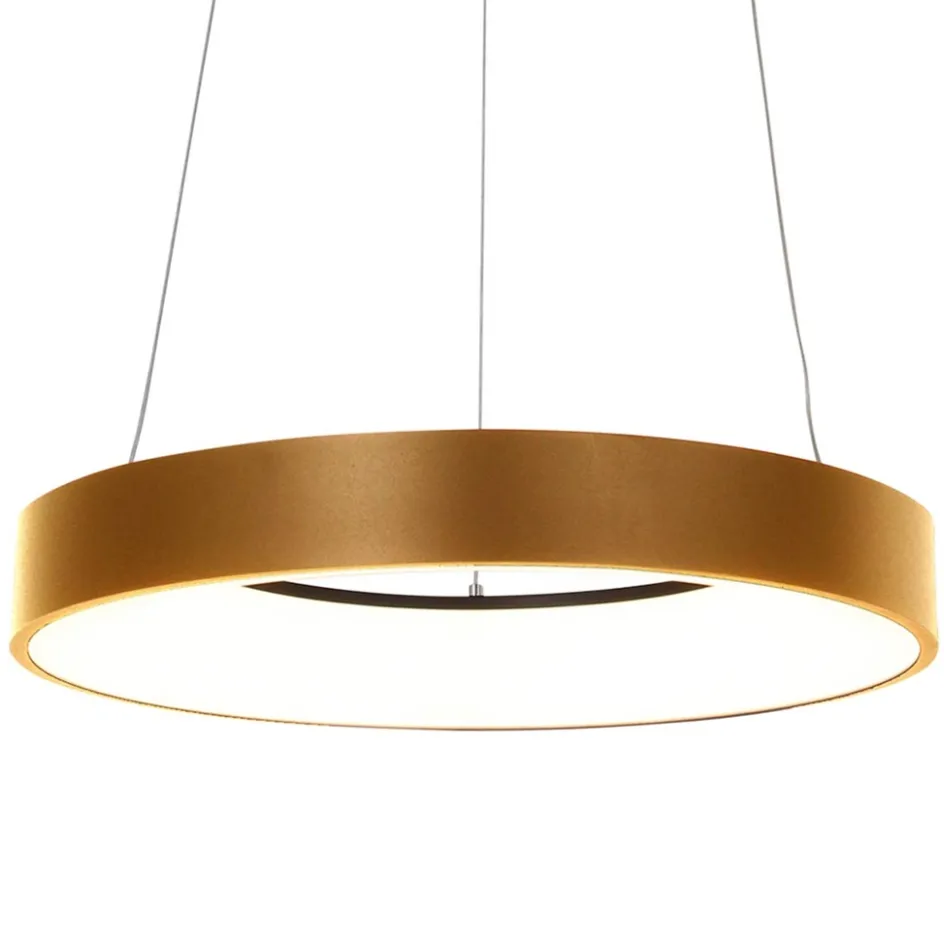 Moderne design LED hanglamp ring goud>Straluma Discount