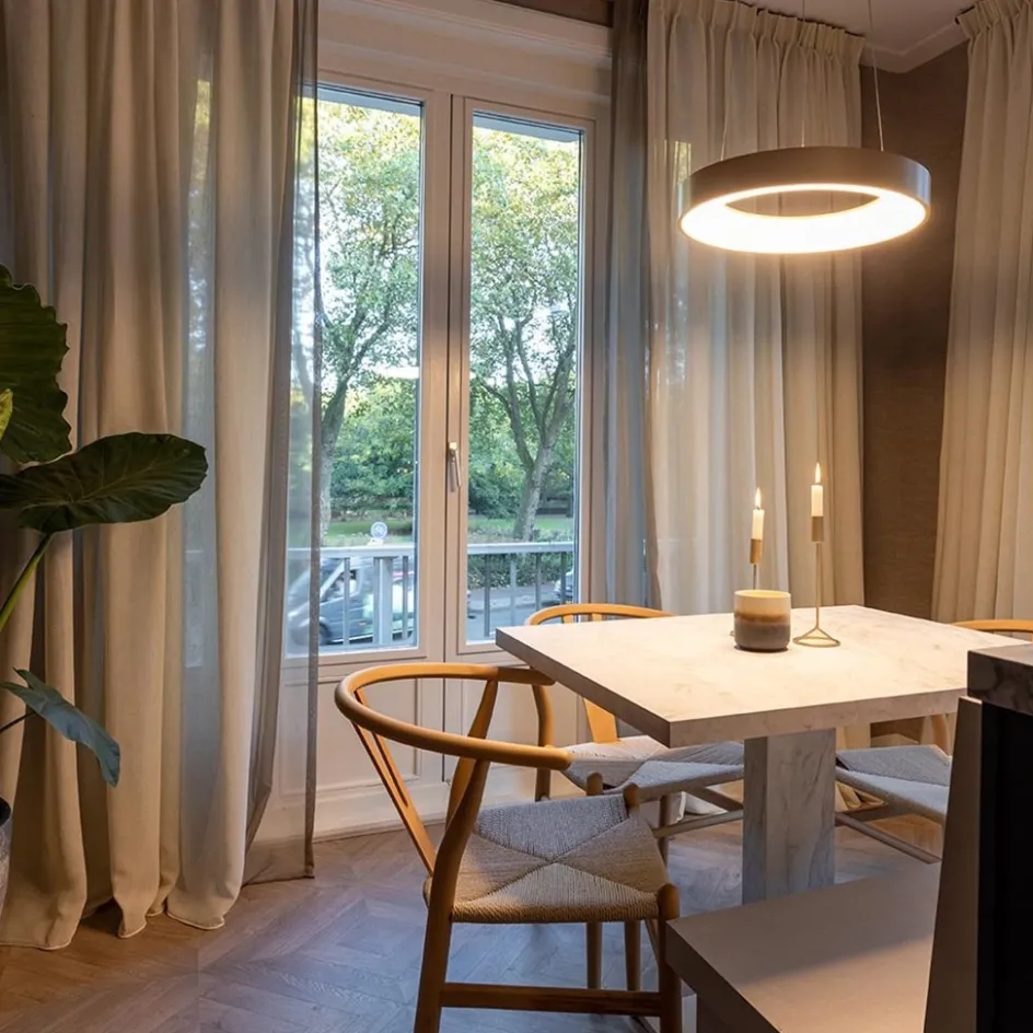 Moderne design LED hanglamp ring goud>Straluma Discount