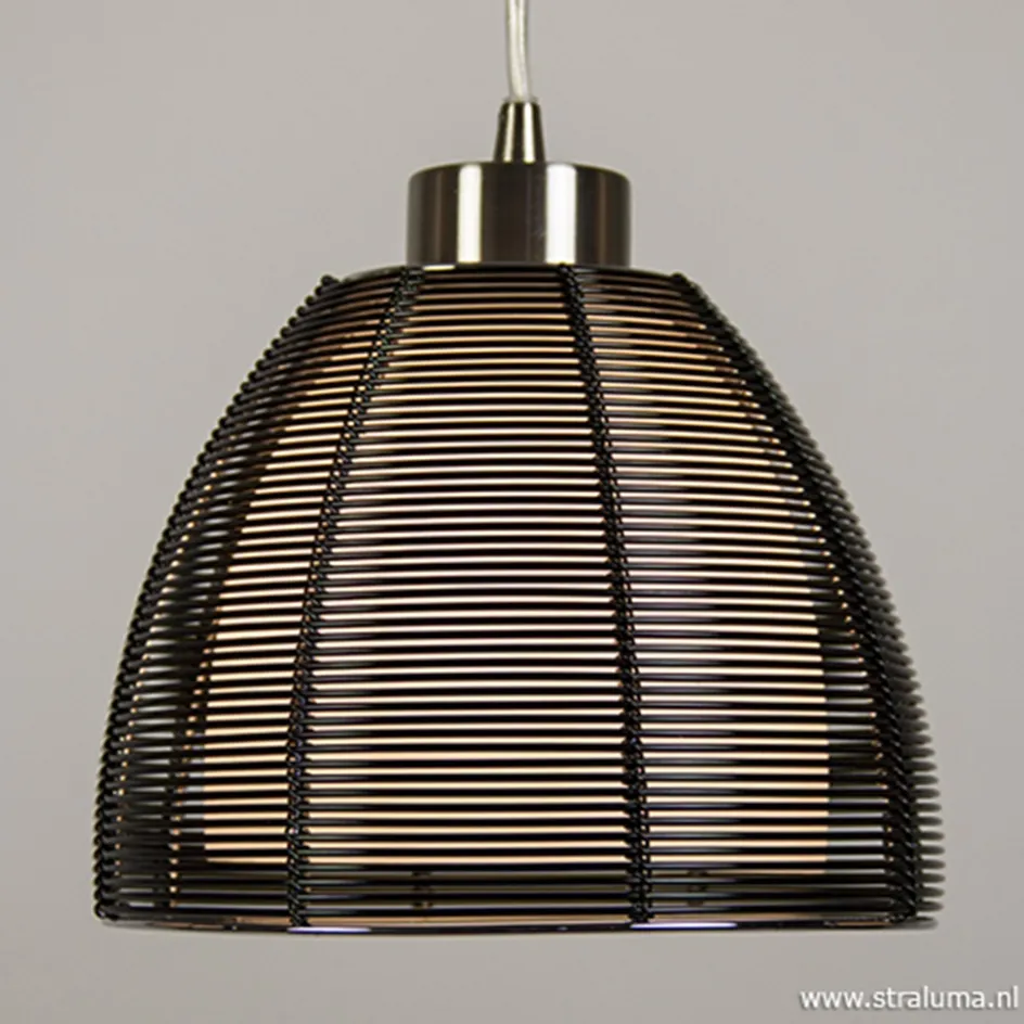 Moderne hanglamp zwart klein>Straluma Best