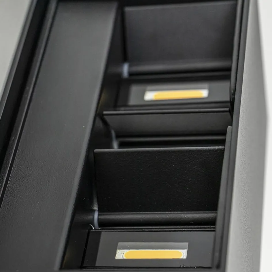 Moderne LED buitenlamp mat zwart verstelbaar IP54>Straluma Clearance