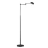 Moderne LED leeslamp vloerlamp antraciet>Straluma Outlet