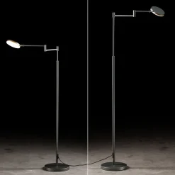 Moderne LED leeslamp vloerlamp antraciet><noscript><img width=