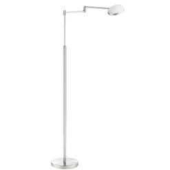 Moderne LED leeslamp vloerlamp aluminium mat>Straluma