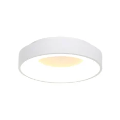 Moderne plafondlamp wit met geïntegreerd LED>Straluma Best