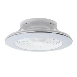 Moderne plafondventilator inclusief dimbaar LED klein>Straluma Discount