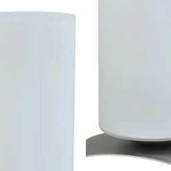 Moderne tafellamp Oblica zuil nikkel><noscript><img width=