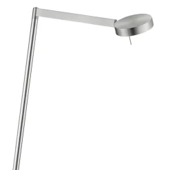 Moderne vloerlamp LED met touchdimmer - Nikkel>Straluma Sale