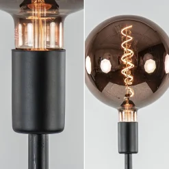 Moderne vloerlamp mat zwart exclusief lichtbron>Straluma Clearance