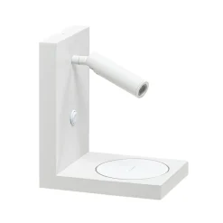 Moderne wandlamp wit inclusief LED en fast charger>Straluma Clearance