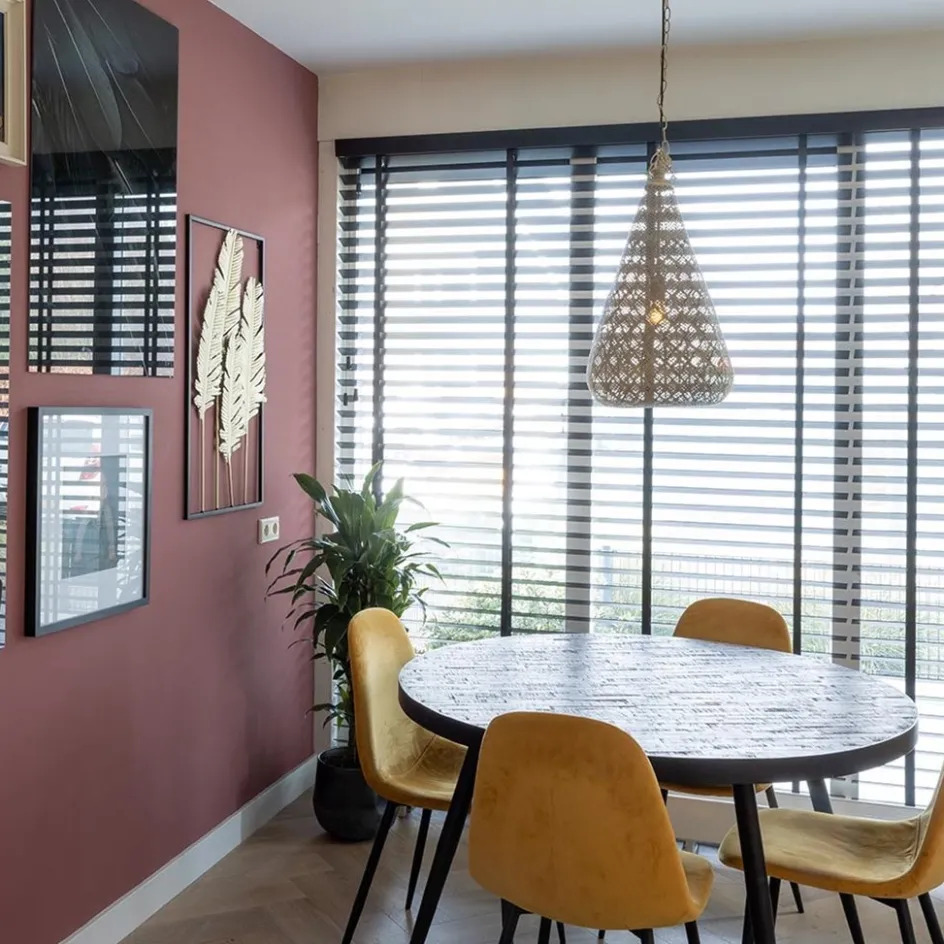 Oosterse hanglamp kegel goud groot>Straluma New