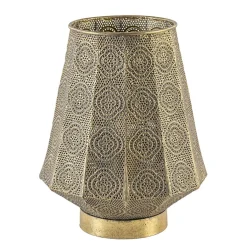 Oosterse tafellamp lantaarn metaal goud>Straluma Discount