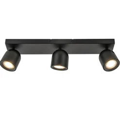 Opbouwspot Solare 3l balk zwart>Straluma New