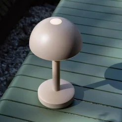 Oplaadbare LED tafellamp beige><noscript><img width=