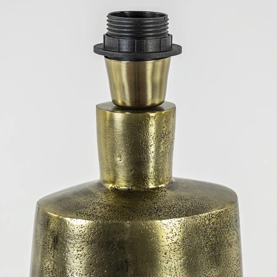 Ovale lampvoet Baloe antiek brons excl. kap>Straluma Sale