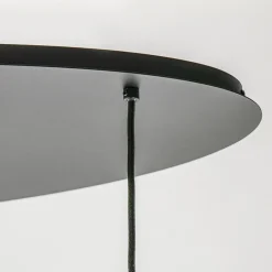 Ovale 5-lichts hanglamp met glazen bollen gold gradient><noscript><img width=