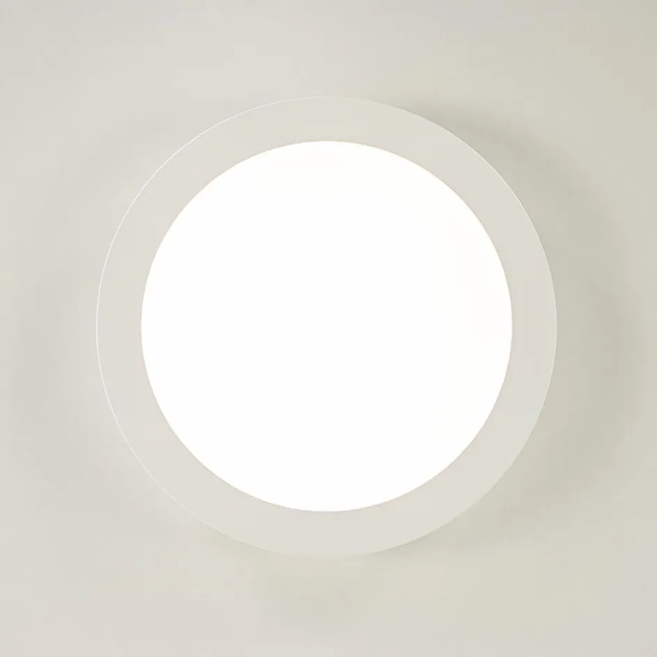 Plafondlamp Anne rond 26 wit 3-switchdim>Straluma Hot