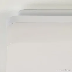 Plafondlamp Basic Square 26cm wit><noscript><img width=