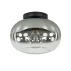Plafondlamp Bellini zwart/smoke gradient glas>Straluma Online