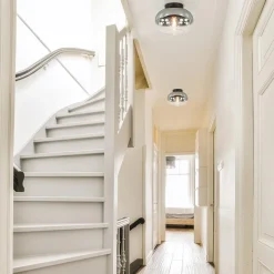 Plafondlamp Bellini zwart/smoke gradient glas><noscript><img width=