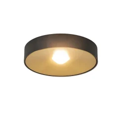 Plafondlamp Bright 20 zwart/matgoud>Straluma Online