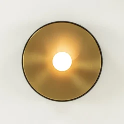 Plafondlamp Bright 20 zwart/matgoud><noscript><img width=