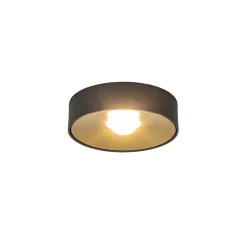 Plafondlamp Bright 15 zwart/matgoud>Straluma Outlet