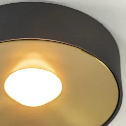 Plafondlamp Bright 15 zwart/matgoud><noscript><img width=