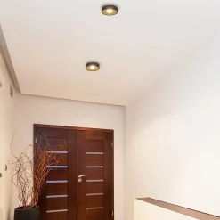 Plafondlamp Bright 15 zwart/matgoud><noscript><img width=