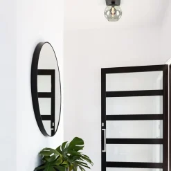 Plafondlamp Globe 25 vierkant zwart/smoke><noscript><img width=