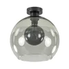 Plafondlamp globe smoke glas 30cm>Straluma Discount