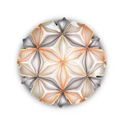 Plafondlamp LA Vie amber 50cm>Straluma Discount