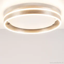 Plafondlamp Led Cirkel rvs 40cm>Straluma Hot
