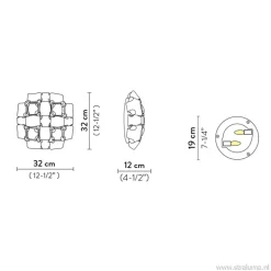 Plafondlamp Mida multicolor 32cm><noscript><img width=