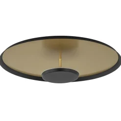 Plafondlamp Oro 45cm zwart/matgoud>Straluma Best