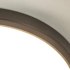 Plafondlamp Piatto 30 zwart + bew.sensor><noscript><img width=