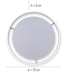 Plafondlamp Q-Vito 59 zwart smart+remote><noscript><img width=