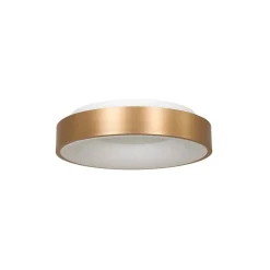 Plafondlamp Ringlede 30cm matgoud>Straluma New