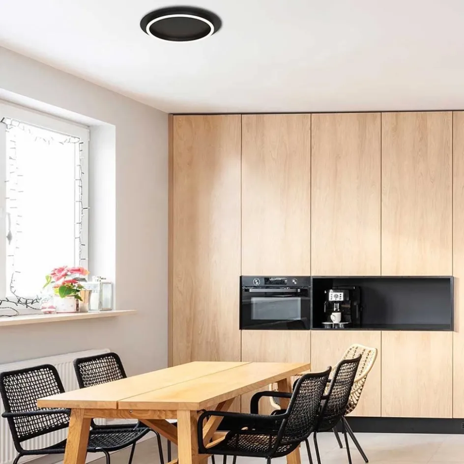 Plafondlamp Ringlux zwart>Straluma Best