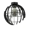 Plafondlamp Terra 35cm zwart>Straluma Online