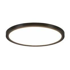 Plafondlamp Tuco 25cm zwart>Straluma Outlet