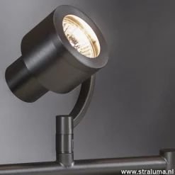 Plafondspot balk 4-lichts nikkel verstel><noscript><img width=