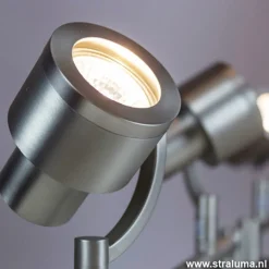 Plafondspot balk 4-lichts nikkel verstel><noscript><img width=