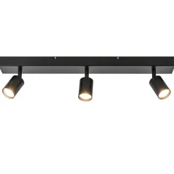 Plafondspot Bounce 3L balk zwart>Straluma New