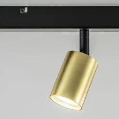 Plafondspot Bounce 4l 100cm zwart/matgoud><noscript><img width=