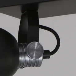 Plafondspot Brooklyn 2l zwart industrieel><noscript><img width=