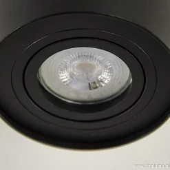 *Plafondspot cilinder zwart verstelbaar><noscript><img width=