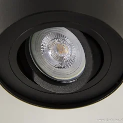 *Plafondspot cilinder zwart verstelbaar><noscript><img width=