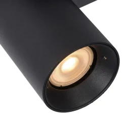 Plafondspot enkel tube zwart dim-to-warm><noscript><img width=