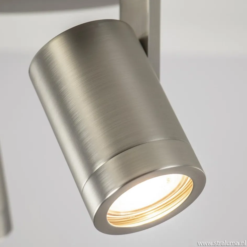 Plafondspot Halo 3L rond rvs>Straluma Discount