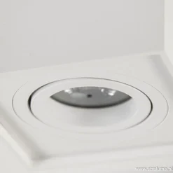 Plafondspot kubus wit verstelbaar gu10><noscript><img width=